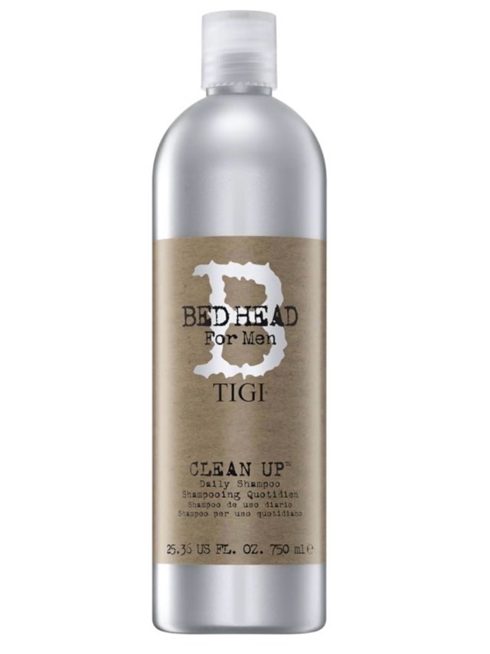 Bed Head Men TIGI CLEAN UP Daily Shampoo Invigorating Cleanse All HaiR 25.36OZ